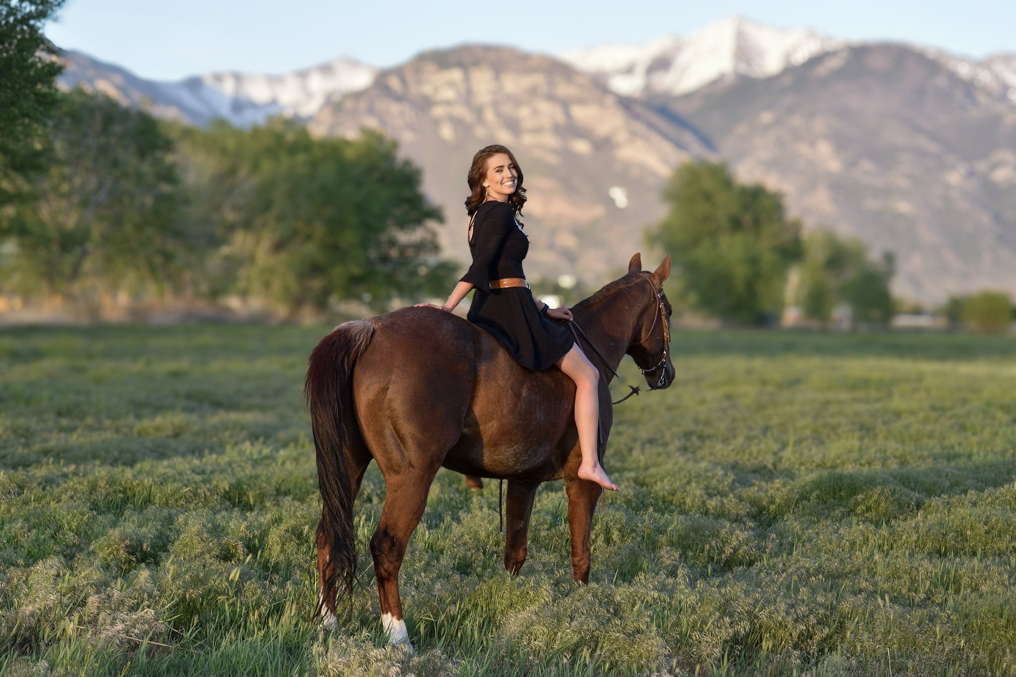 Utah Senior Portrait Equestrian 01 by Brad Ovard Photography