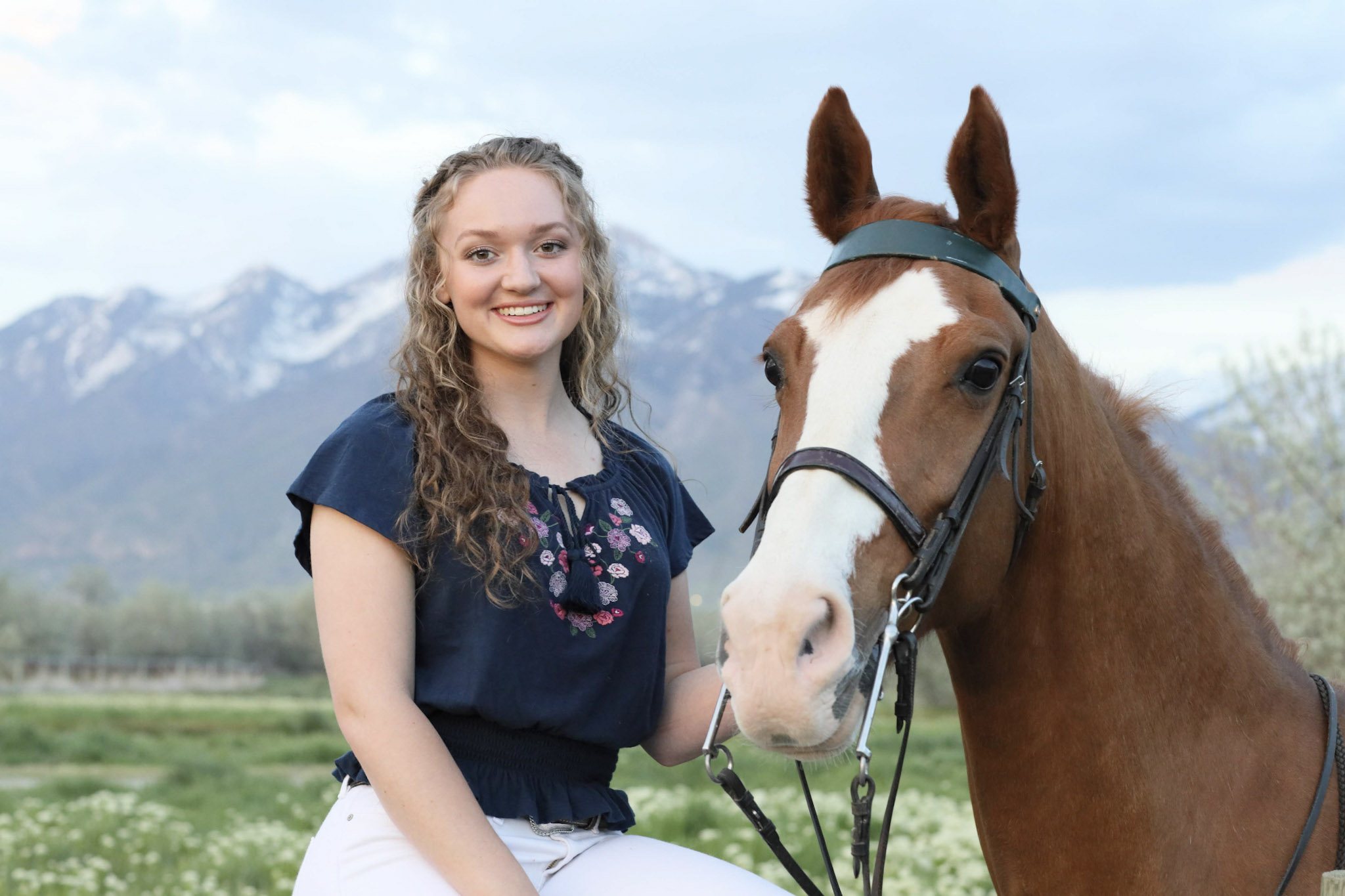 Utah Senior Portrait Horse 04 by Brad Ovard Photography