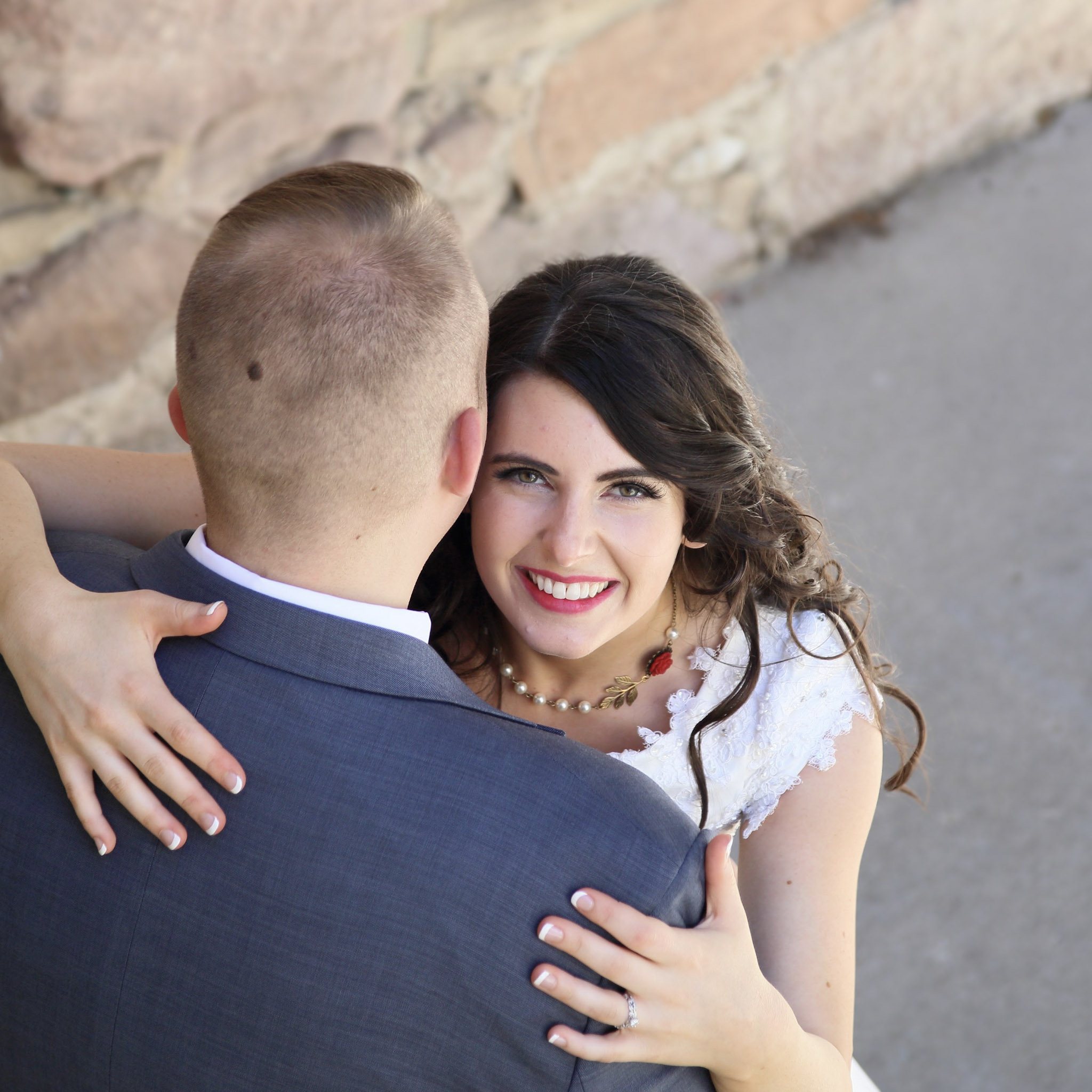 Salt Lake Temple Wedding 08 by Brad Ovard Photography