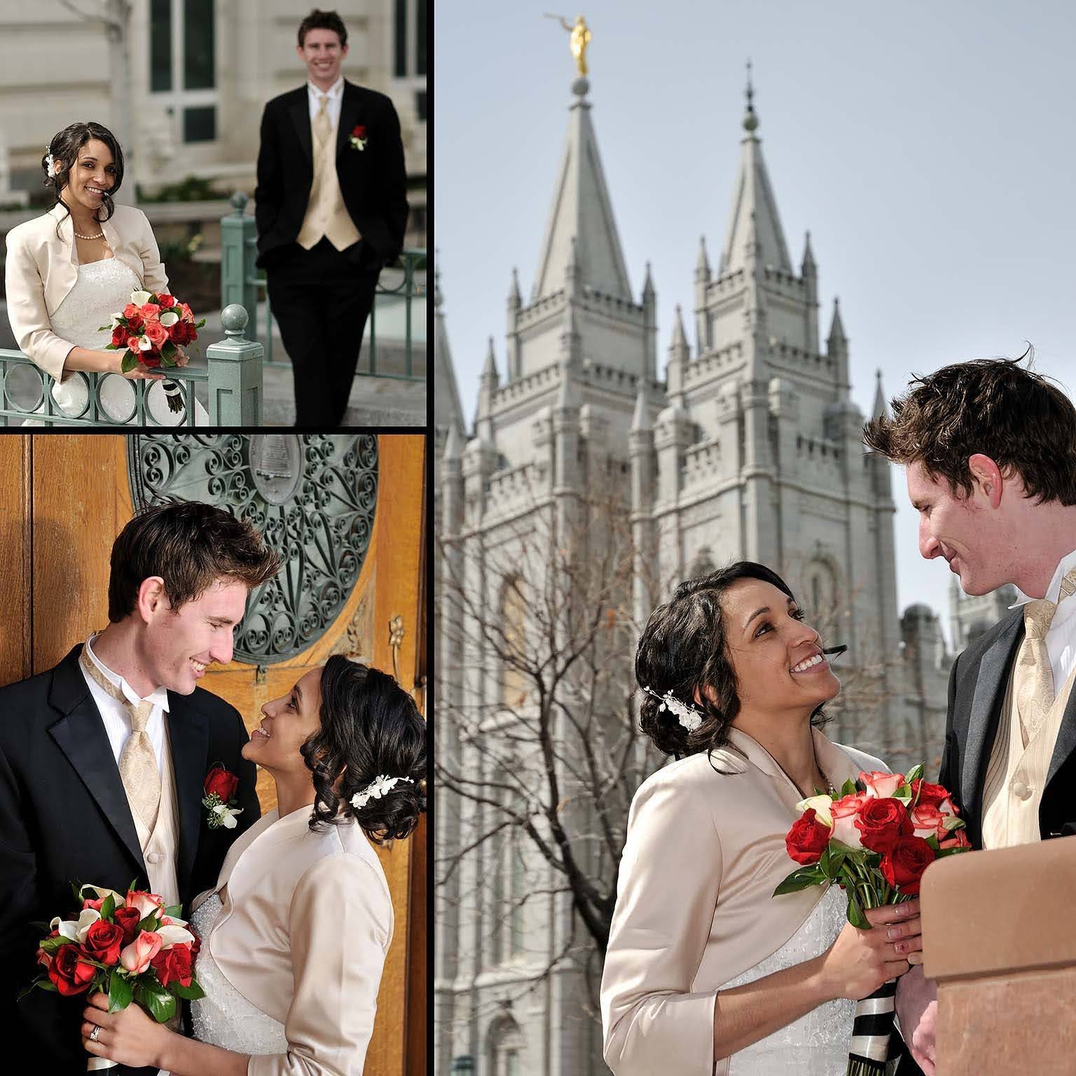 Temple Wedding by Brad Ovard Photography