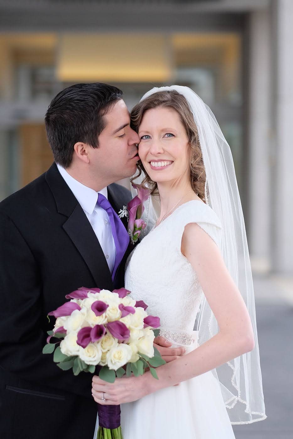 Timpanogos Temple Wedding by Brad Ovard Photography